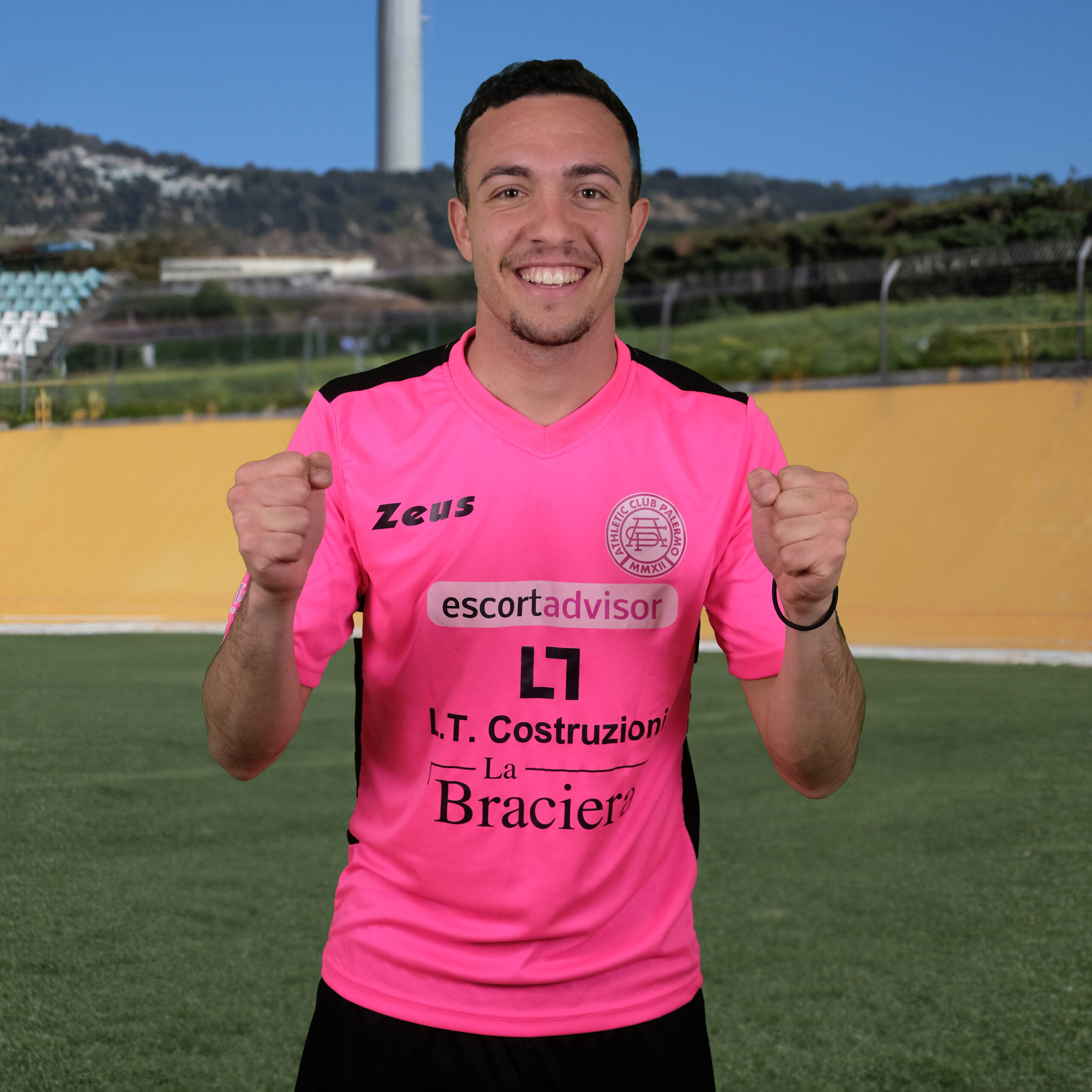 Maglia Home Athletic Club Palermo 2025/2026